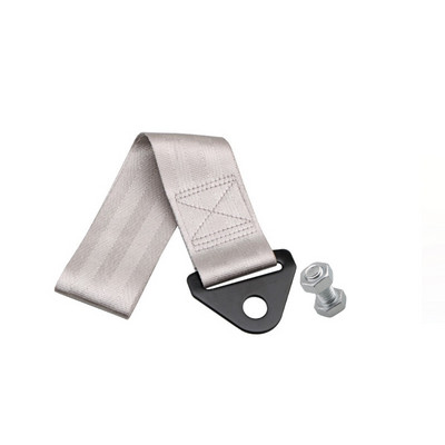 Cureaua universală de remorcare de curse din nailon de înaltă rezistență cu cataramă metalică și șurub Design de curse Curea de remorcare curea de remorcare Decalcomanii