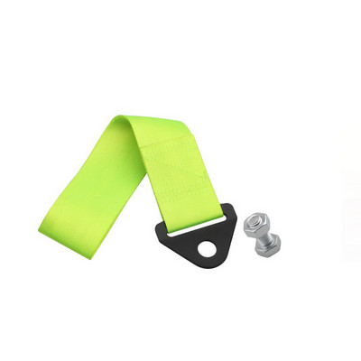 Cureaua universală de remorcare de curse din nailon de înaltă rezistență cu cataramă metalică și șurub Design de curse Curea de remorcare curea de remorcare Decalcomanii