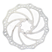 Rotor de frână cu disc pentru bicicletă Teyssor cu 6 șuruburi, potrivit pentru bicicleta de drum, bicicleta de munte, BMX MTB, 140 mm, 160 mm, 180 mm, 203 mm