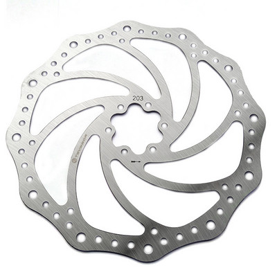 Rotor de frână cu disc pentru bicicletă Teyssor cu 6 șuruburi, potrivit pentru bicicleta de drum, bicicleta de munte, BMX MTB, 140 mm, 160 mm, 180 mm, 203 mm