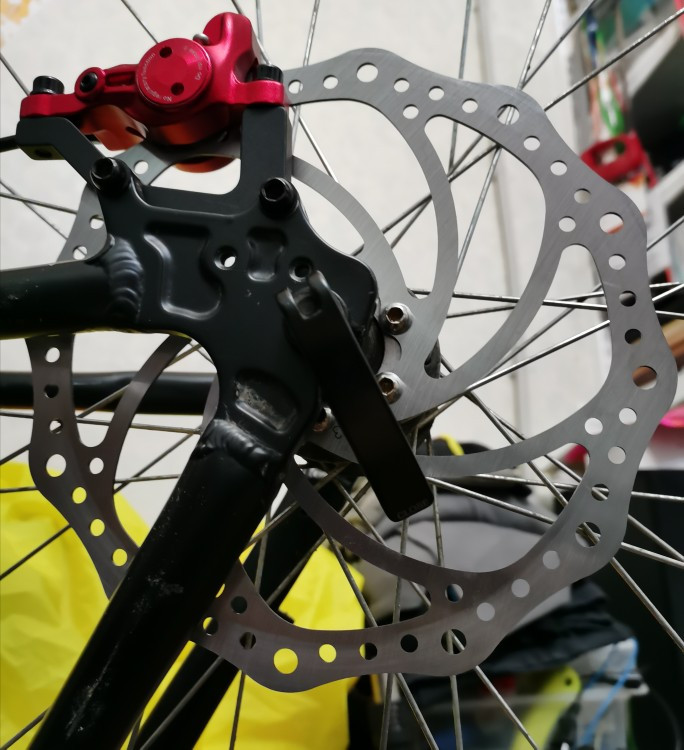 Rotor de frână cu disc pentru bicicletă Teyssor cu 6 șuruburi, potrivit pentru bicicleta de drum, bicicleta de munte, BMX MTB, 140 mm, 160 mm, 180 mm, 203 mm