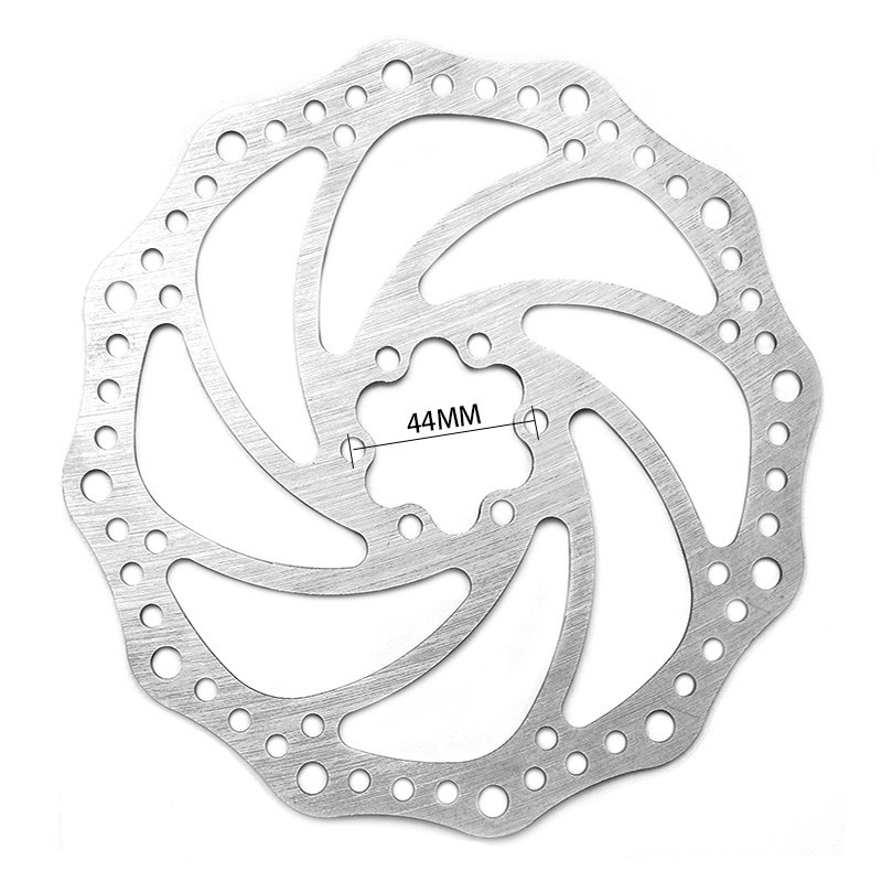 Rotor de frână cu disc pentru bicicletă Teyssor cu 6 șuruburi, potrivit pentru bicicleta de drum, bicicleta de munte, BMX MTB, 140 mm, 160 mm, 180 mm, 203 mm