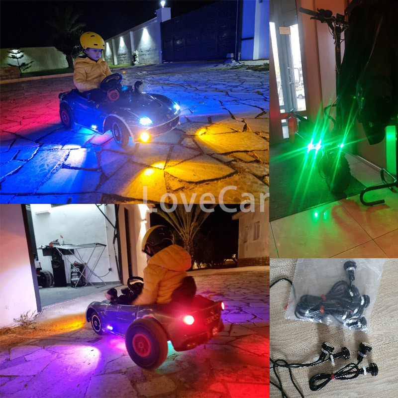 10 buc 12V LED Eagle Eye DRL 18mm 22mm SMD Lumină de zi de înaltă putere Bec de ceață pentru mașină Lampă de semnalizare pentru parcare