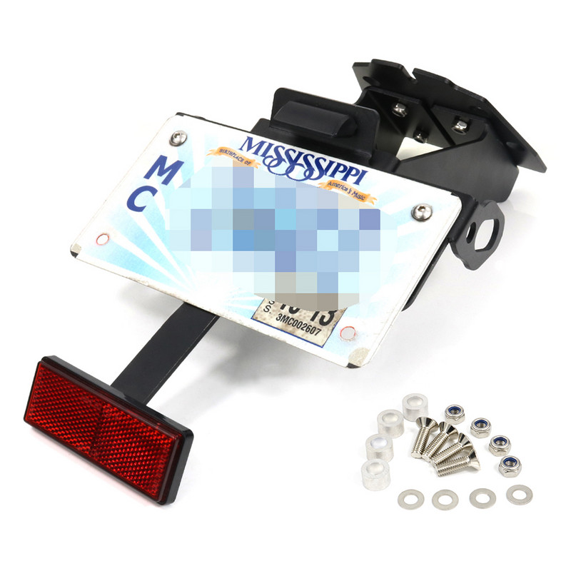 Suport pentru plăcuță de înmatriculare pentru motocicletă, potrivit pentru Honda NC700X 2016-2017 NC750X 2018-2020 Înregistrare Eliminator Aripa Coadă Spate