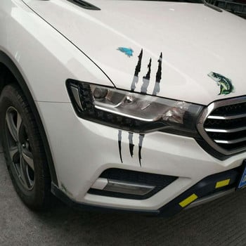 Car Monster Claw Scratch Decal Светлоотразителен стикер за декорация на автомобилни фарове Винилова стикер