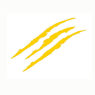 Car Monster Claw Scratch Decal Autocolant reflectorizant pentru Auto Auto faruri Decorare Vinil Decal