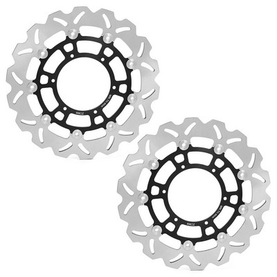 BIKINGBOY Disc frana fata Discuri rotoare pentru BMW F700GS / ABS 13 14 15 16 17 F800GS 09-18 10 11 12 F800GS Adventure 2013-2017