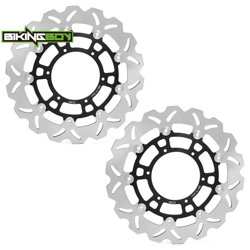 BIKINGBOY Disc frana fata Discuri rotoare pentru BMW F700GS / ABS 13 14 15 16 17 F800GS 09-18 10 11 12 F800GS Adventure 2013-2017