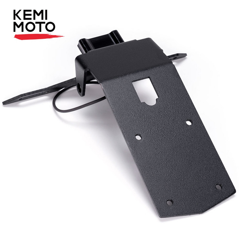 Suport pentru plăcuță de înmatriculare pentru Kawasaki NINJA H2 SX 2019-2021 Suport pentru apărătoare pentru coadă spate pentru motocicletă Cadru de lumină cu LED pentru NINJA 2020