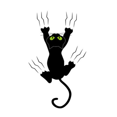 Autocolant pentru mașină 1 buc. Autocolant 3D stereo pentru mașină cu animale creativ, pisică, câine, autocolant pentru ferestre autocolante drăguțe pentru mașină, ornament pentru mașină, casă