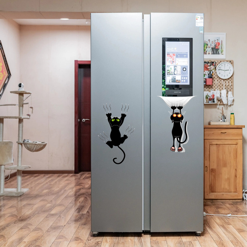 Autocolant pentru mașină 1 buc. Autocolant 3D stereo pentru mașină cu animale creativ, pisică, câine, autocolant pentru ferestre autocolante drăguțe pentru mașină, ornament pentru mașină, casă