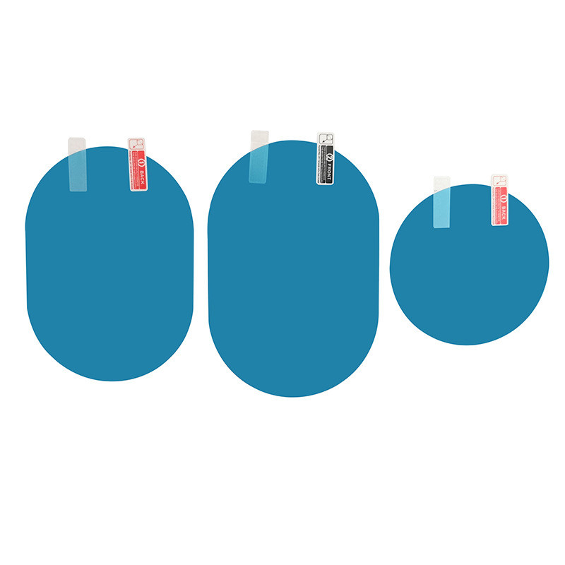 2 foi de autocolant pentru mașină Oglinda retrovizoare Film rezistent la ploaie Oglinda retrovizoare auto Film rezistent la ploaie Zi ploioasă Film auto vizibil clar