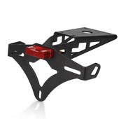 Motocikla astes kārtīgs numura zīmes turētājs ar LED gaismas atbalsta statīvu priekš Ducati 899 959 1199 1299 Panigale Fender Eliminator