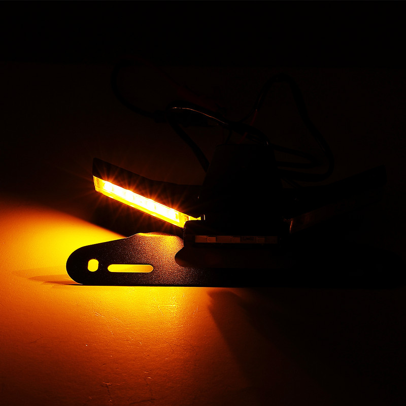 Tail Tidy Fender Eliminator, skirtas DUCATI Panigale V4 2018 19 2020 2021 Motociklo valstybinio numerio laikiklio integruotas LED posūkio signalas