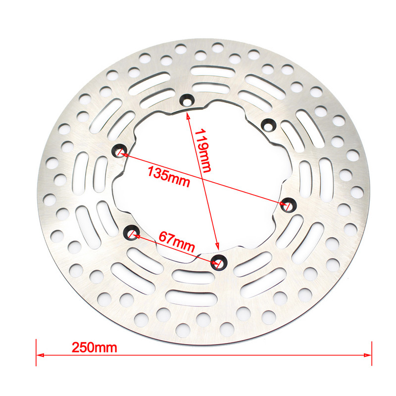 Mootorratta eesmine tagumine piduriketta rootor Suzuki RM J 125CC KLMNPRS 250CC DRZ E- S 400CC S 400CC RMX 250 TVW jaoks