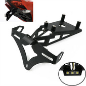 Suport pentru plăcuță de înmatriculare spate pentru coadă de motocicletă cu lumină LED pentru DUCATI 899 959 1199 1299 Panigale/S/R