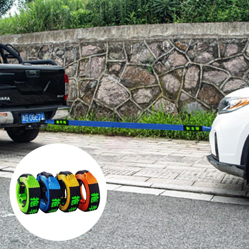 8T 5M Cureaua de remorcare Coardă de remorcare pentru mașini pentru sarcini grele Remorcă automată Instrumente de remorcare de urgență Accesorii auto Accesorii off-road