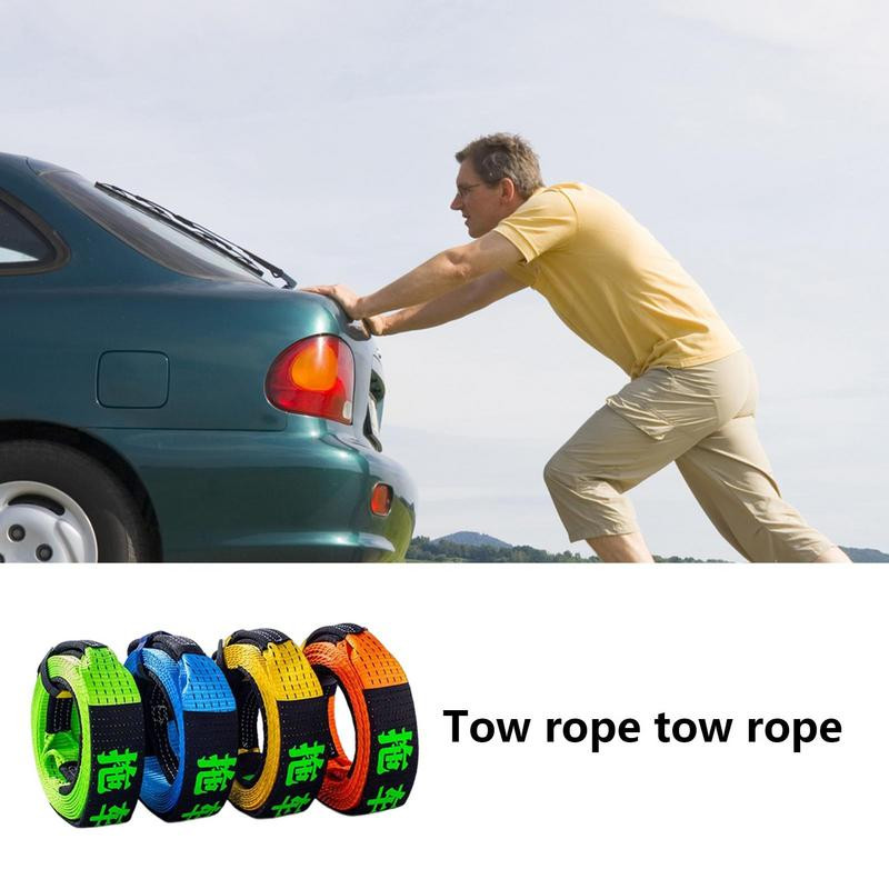8T 5M Cureaua de remorcare Coardă de remorcare pentru mașini pentru sarcini grele Remorcă automată Instrumente de remorcare de urgență Accesorii auto Accesorii off-road
