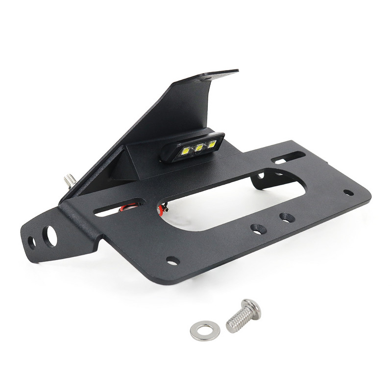 Se potrivește pentru Aprilia RSV4 2009-2020 Tuono V4 R Factory 2011-2020 Număr Suport plăcuță de înmatriculare Kit de eliminare a aripilor din spate.