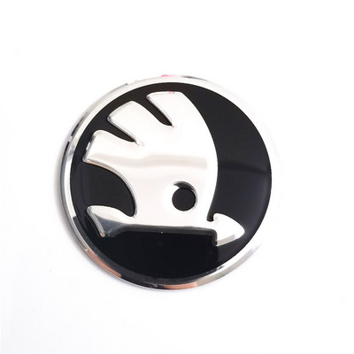 1kom 42 mm amblem za upravljač od aluminijske legure za Škodu Rapid Spaceback Superb Octavia Rapid Fabia Auto Interijer Dodaci