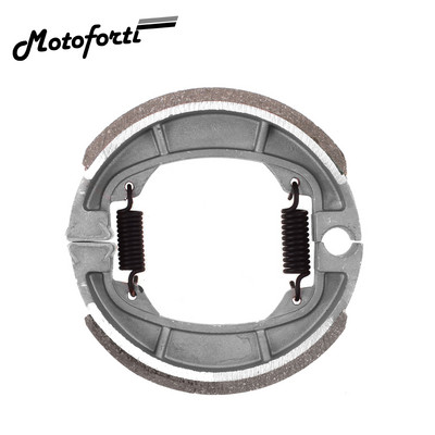 Motoforti спирачни челюсти 75mmx75mmx20mm 90mmx88mmx19mm метална пружина мотоциклет мотоциклет спирачна челюст барабанна накладка