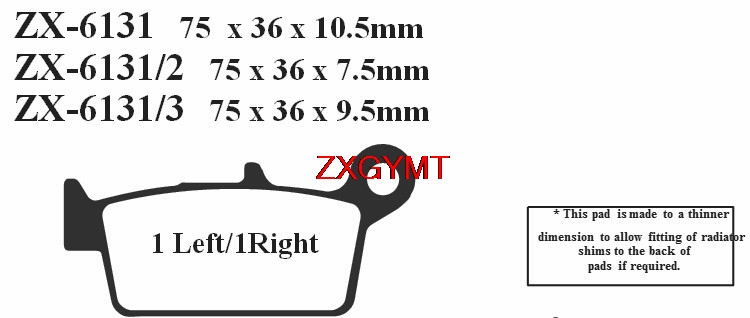 Szinterezett fékbetét készlet: SUZUKI RM 125 RM125 1996 - 2009 Első Hátsó 09 96 08 07 06 05 04 03 02 01 00 99 98 97