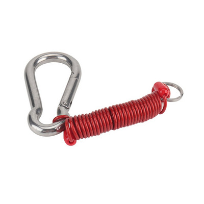 ΝΕΟ Ταξιδιωτικό τρέιλερ Anti-Lost Cable Coiled Easy Installation with Spring Clip Safety Breakaway Cable Camping Car