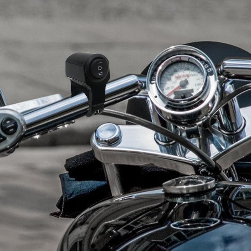 Motorkerékpár fényszóró kapcsoló 220 W kormány billenő kapcsoló 12-60 V bemeneti feszültség alumínium ötvözet harmadik sebességfokozatú kormány be/ki kapcsoló