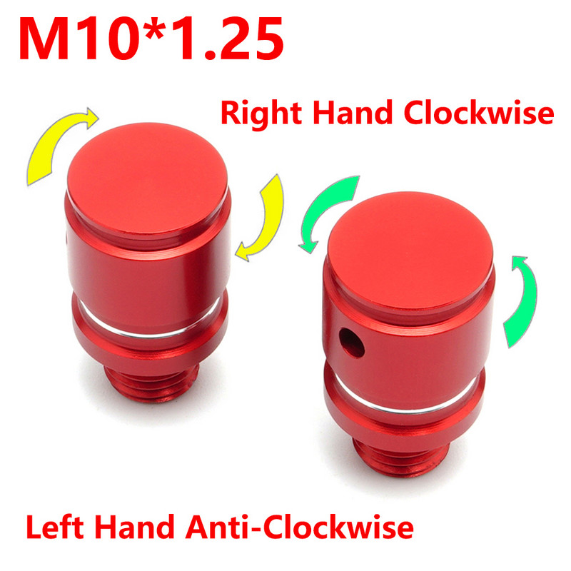 Pentru Yamaha Tmax 500 530 560 Tmax500 Tmax530 Tmax560 M10 * 1.25 CNC pentru oglinda retrovizoare pentru motocicleta, dopuri de obturare, șuruburi, șuruburi