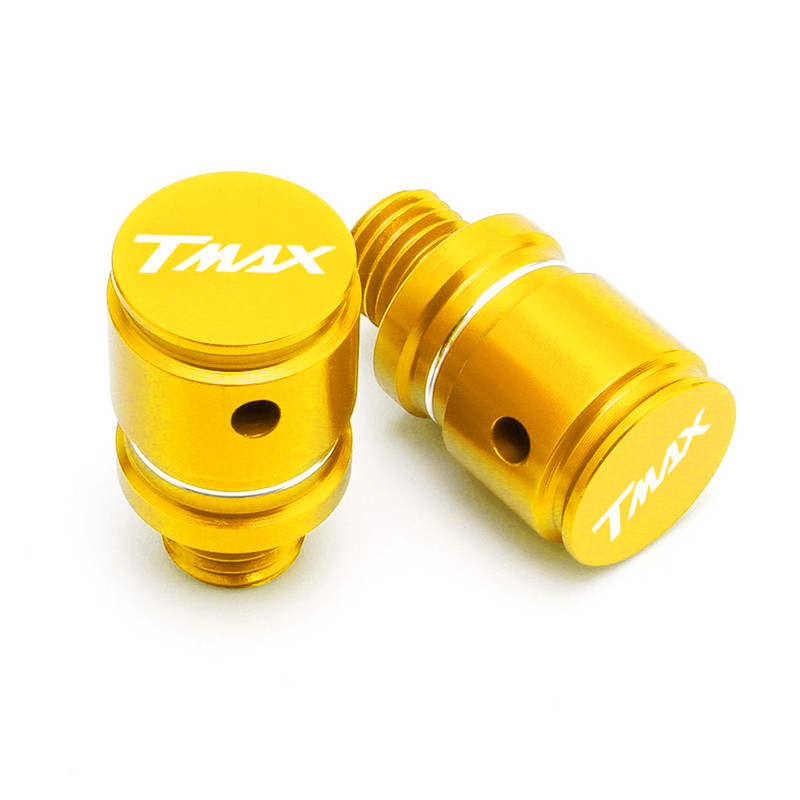 Pentru Yamaha Tmax 500 530 560 Tmax500 Tmax530 Tmax560 M10 * 1.25 CNC pentru oglinda retrovizoare pentru motocicleta, dopuri de obturare, șuruburi, șuruburi