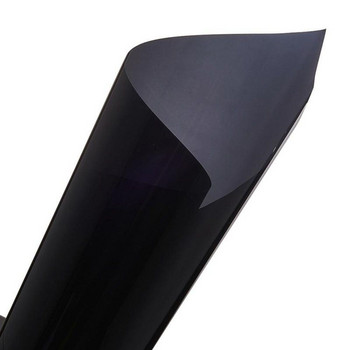 300x50cm Практичен необрязан професионален стикер за черно стъкло с тъмен дим Фолио за сенник 5% VLT Затъмняване на прозорци на кола