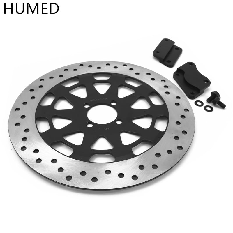 Új 300 mm-es motorkerékpár-módosítás megnövelt első féktárcsa rotor GN125 EN125 EN150 motorkerékpár féktárcsa fékbetétekhez