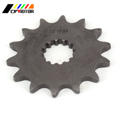 Pinion pentru lanț motor față 13T 14T pentru KX250 YFM660 WR450F YZ450F YZ450FX KX250 KLX300 RGV250 YFZ450 KX YFM WRF YZF KLX RGV