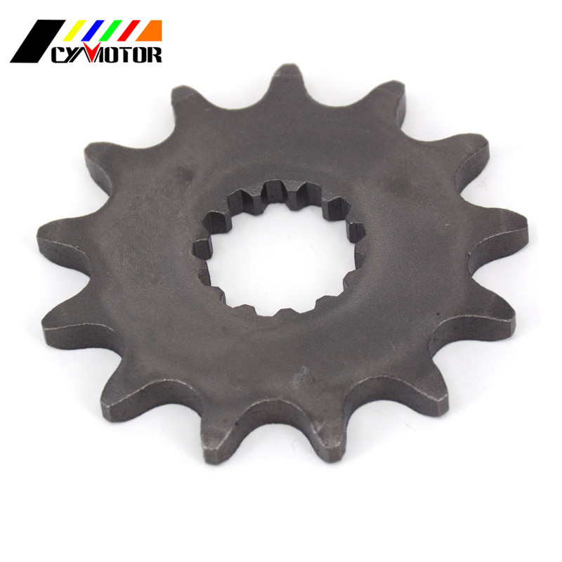 Pinion pentru lanț motor față 13T 14T pentru KX250 YFM660 WR450F YZ450F YZ450FX KX250 KLX300 RGV250 YFZ450 KX YFM WRF YZF KLX RGV