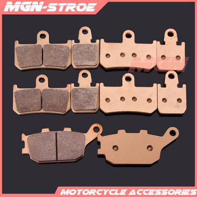 Plăcuțe de frână de sinterizare metalice pentru motociclete pentru YZF1000 YZFR1 R1 2007 2008 2009 2010 2011 2012 2013 2014 MT-01 MT01 07 08 09 10