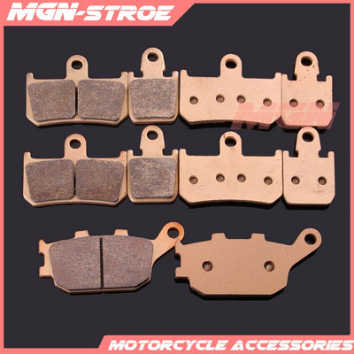 Plăcuțe de frână de sinterizare metalice pentru motociclete pentru YZF1000 YZFR1 R1 2007 2008 2009 2010 2011 2012 2013 2014 MT-01 MT01 07 08 09 10