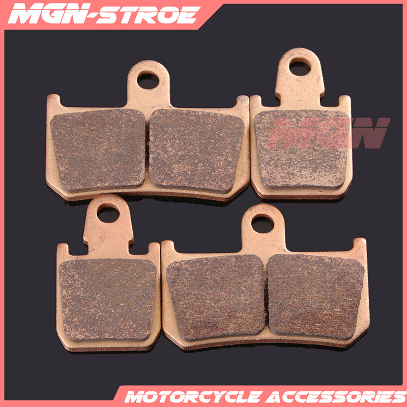 Plăcuțe de frână de sinterizare metalice pentru motociclete pentru YZF1000 YZFR1 R1 2007 2008 2009 2010 2011 2012 2013 2014 MT-01 MT01 07 08 09 10