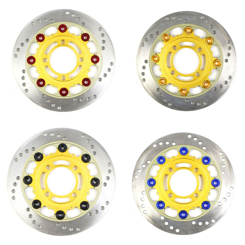 Universalus 220MM 4 skylių motociklo stabdžių disko rotoriaus plūduriuojantis diskas, skirtas Honda MSX125 MSX125SF elektrinio beždžionių dviračio modifikacijai