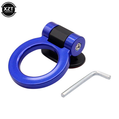 Carlige pentru remorcă pentru stilul mașinii Autocolant Decorare mașină Auto spate Remorcă față Simulare Inel de curse Cârlig de remorcare pentru vehicule