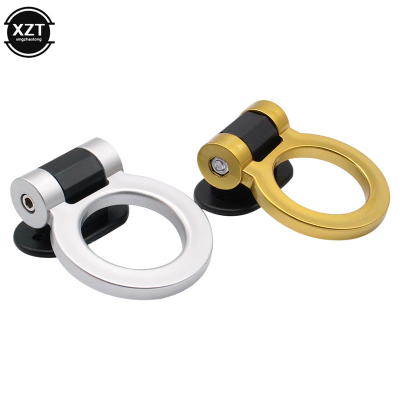 Carlige pentru remorcă pentru stilul mașinii Autocolant Decorare mașină Auto spate Remorcă față Simulare Inel de curse Cârlig de remorcare pentru vehicule