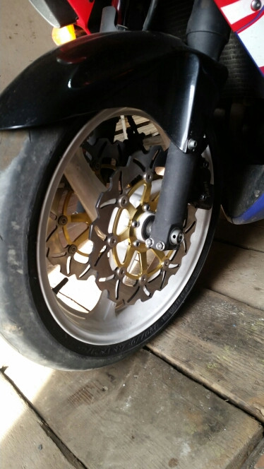 BIKINGBOY XL1000V Varadero 99-12 VFR 800 Fi Interceptor 98-09 VFR800F 98-05 VFR800Fi 02-13 03 04 Discuri frana fata Discuri Rotoare