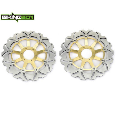 BIKINGBOY XL1000V Varadero 99-12 VFR 800 Fi Interceptor 98-09 VFR800F 98-05 VFR800Fi 02-13 03 04 Предни спирачни дискове Дискове Ротори