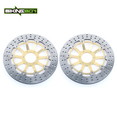 BIKINGBOY XL1000V Varadero 99-12 VFR 800 Fi Interceptor 98-09 VFR800F 98-05 VFR800Fi 02-13 03 04 Discuri frana fata Discuri Rotoare