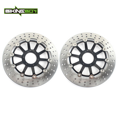BIKINGBOY XL1000V Varadero 99-12 VFR 800 Fi Interceptor 98-09 VFR800F 98-05 VFR800Fi 02-13 03 04 Discuri frana fata Discuri Rotoare