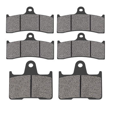 AHL Piese pentru motociclete Plăcuțe de frână din metal semi-organic față și spate pentru HONDA CB1300 CB 1300 SC40 1998 1999 2000