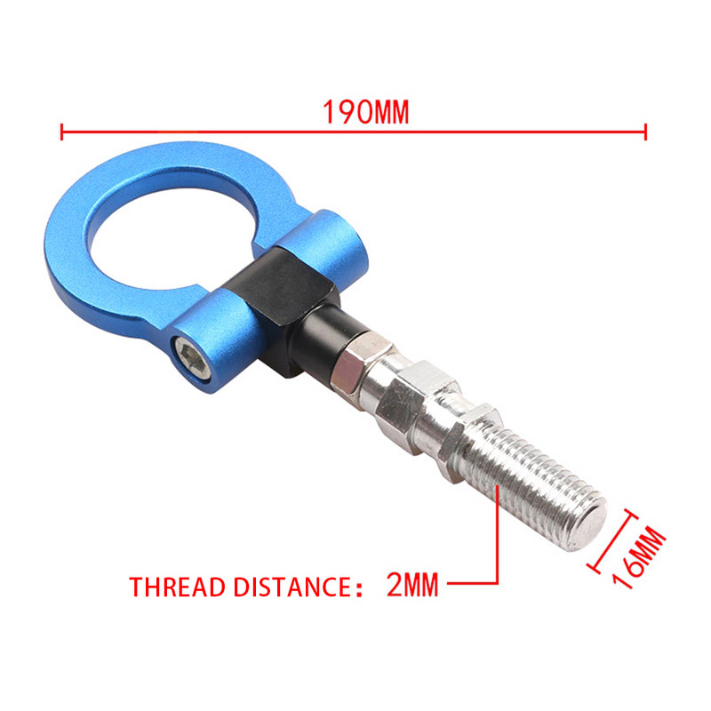 Cârlig de remorcare față spate pentru curse de mașini pentru Honda Civic pentru mașină japoneză Set de bare de remorcare universal pentru cârlig de remorcare