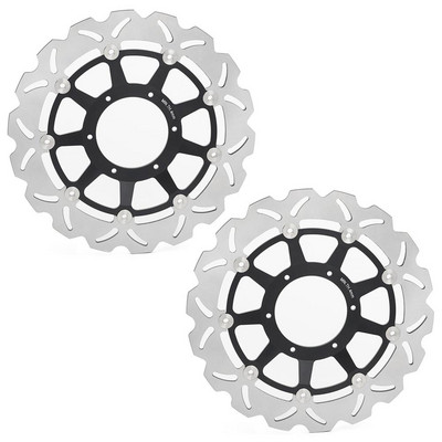 BIKINGBOY 2 Discuri de frana fata Discuri Rotoare CBR1000RR Fireblade 2006 2007 VTR 1000 SP-1 00 01 SP-2 02 03 04 05 06 07 RC51 300mm