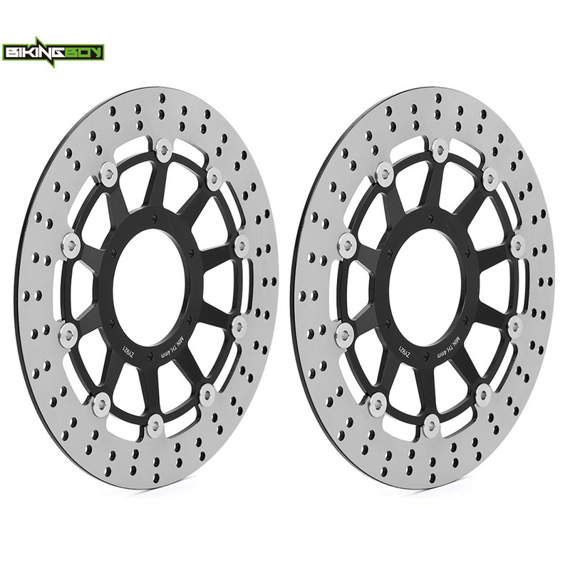 BIKINGBOY 2 Discuri de frana fata Discuri Rotoare CBR1000RR Fireblade 2006 2007 VTR 1000 SP-1 00 01 SP-2 02 03 04 05 06 07 RC51 300mm