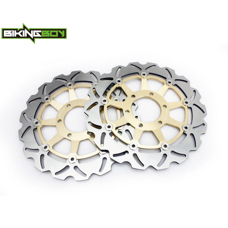 BIKINGBOY Speed Triple 97 98 99 00 01 Sprint RS 955 00-04 02 ST 98-04 Daytona 950 955 1996-2001 Discuri frana fata Discuri Rotoare