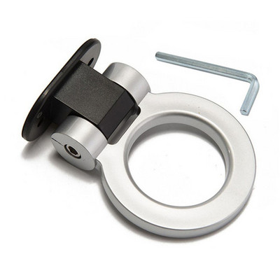 Univerzálne háky na prívesy do auta, nálepky, dekorácia, zadná predná časť auta, pripevnenie pretekárskeho krúžku na príves, ťažný hák s kľúčmi